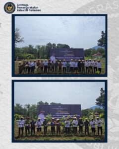 Penanaman Bibit Kelapa Kakanwil dan Ditjen Pas Sumbar Wujudkan Lumbung Pangan Di Pasaman Barat. 5